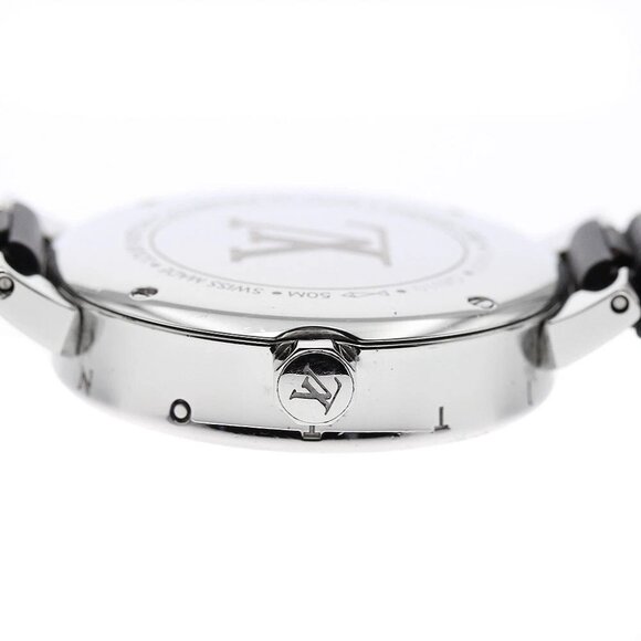 LOUIS VUITTON Tambour Moon Star Q8J10 Silver Dial Quartz Ladies Watch main image 12